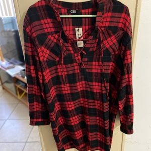 Women’s flannel dress